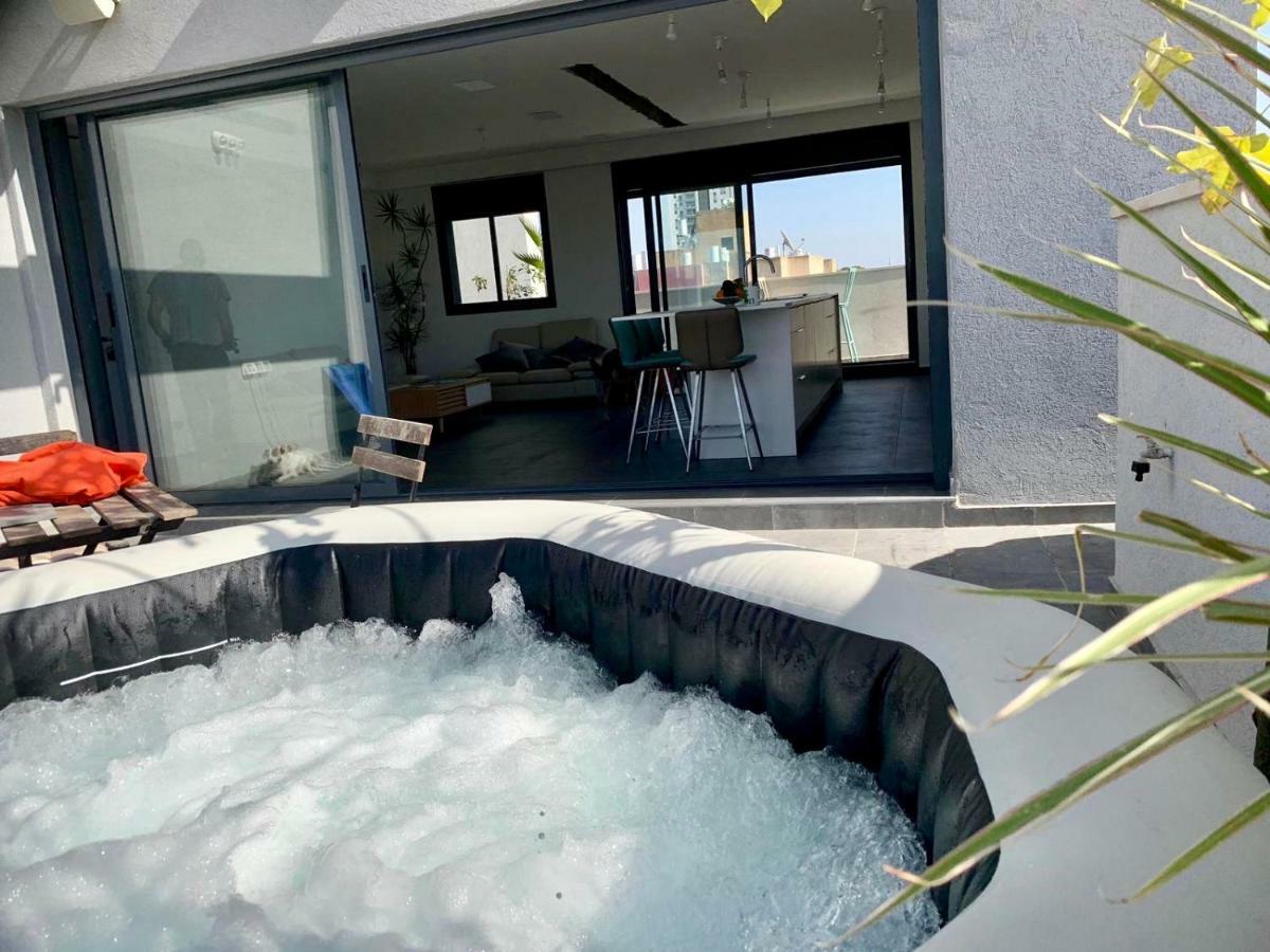 Suite And Room In A Breathtaking New Designed Penthouse In Se Tlv Tel Awiw Zewnętrze zdjęcie